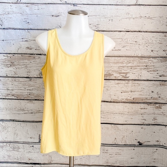 Express Split-Back Yellow Tank - Picture 1 of 3